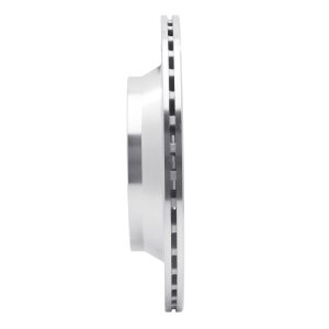 Ford Mustang Brake Rotor (1) - Rear Left - R1 Concepts - Drilled & Slotted - Silver - `94-`04